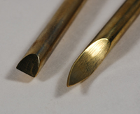 closeup of stylus ends, by Trade's Bears Studios