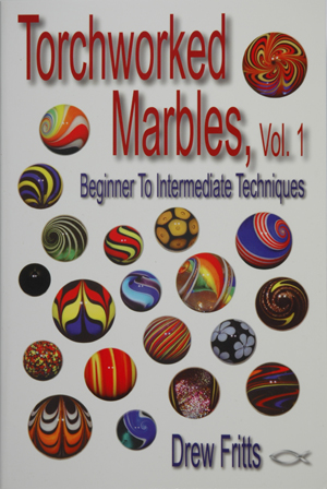 Torchworked Marbles, by Drew Fritts